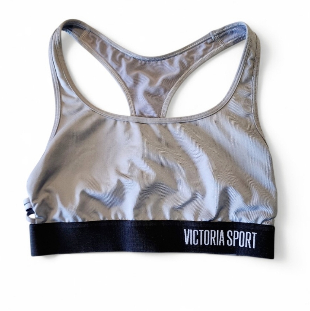 Victoria's Secret The Player sports bra, grey - Picture 3 of 4